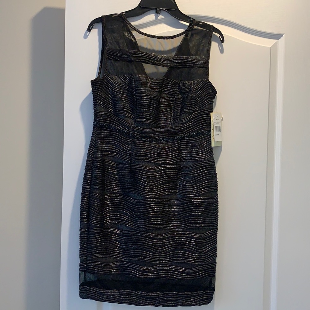 Mesh Rhinestone Sparkle Dress